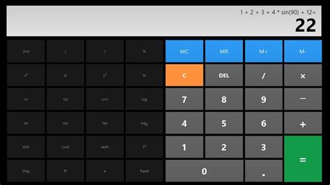 calculatrice windows 10 gratuit.
